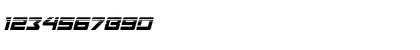 Navy Cadet Halftone Italic Italic Font