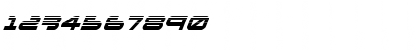 New Mars Halftone Italic Italic Font