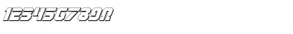 OmegaForce 3D Italic Italic Font OmegaForce 3D Italic Italic Font