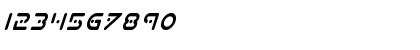 Planet X Condensed Italic Condensed Italic Font