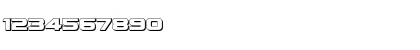 Quark Storm 3D Regular Font