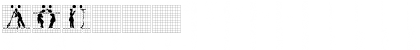 SilhouettesInGrids Regular Font SilhouettesInGrids Regular Font