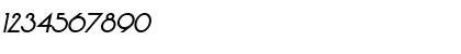 Vonique 64 Bold Italic Font