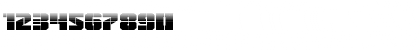 Warp Thruster Half-Tone Regular Font Warp Thruster Half-Tone Regular Font