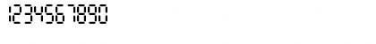 Crudely Calculated Regular Font