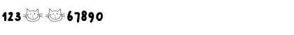 DK Smiling Cat Regular Font DK Smiling Cat Regular Font