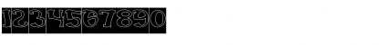 Everlasting Song-Hollow-Inverse Regular Font Everlasting Song-Hollow-Inverse Regular Font
