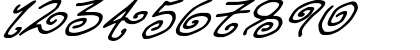 Kurly Kyoots Italic Font Kurly Kyoots Italic Font