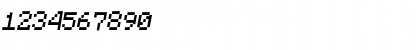Minecraft Italic Font Minecraft Italic Font