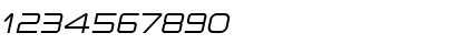 Planetium-X Italic Demo Regular Font Planetium-X Italic Demo Regular Font