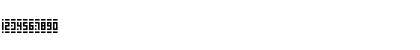 Super Skinny Pixel Bricks Regular Font Super Skinny Pixel Bricks Regular Font