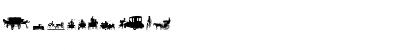 Transportation Dings Regular Font Transportation Dings Regular Font