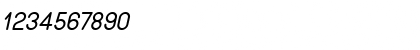 Wida Round Italic Font