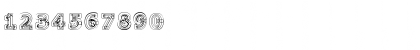 Geometri Outline Regular Font