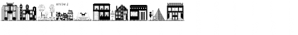 Houses Three Regular Font