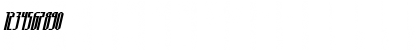 Hydronaut Condensed Italic Regular Font Hydronaut Condensed Italic Regular Font