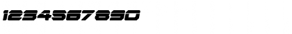 Hyper Viper Laser Semi-Italic Semi-Italic Font