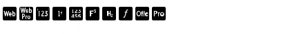 Icons OpenType Regular Font
