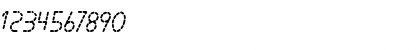 Lamborgini Bold Italic Dash Regular Font