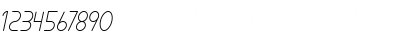 Lamborgini Light Italic Regular Font