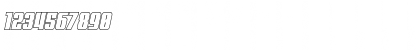 Punch Outline Italic Regular Font Punch Outline Italic Regular Font