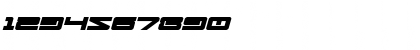 Ranger Force Expanded Italic Regular Font