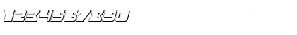 Space Runner 3D Italic Regular Font Space Runner 3D Italic Regular Font