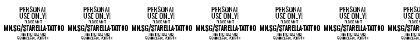 Starella Tattoo PERSONAL USE Regular Font