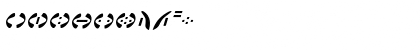 Zeta Reticuli Italic Italic Font