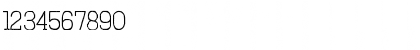 Austral Slab Stamp Thin Font Austral Slab Stamp Thin Font