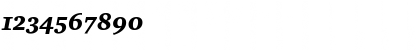 Charter OSF BT Black Italic Font
