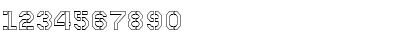 Mars Outline Regular Font Mars Outline Regular Font