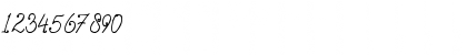 MiiyThin Regular Font MiiyThin Regular Font