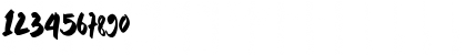 PEUNA BRUSH Regular Font PEUNA BRUSH Regular Font