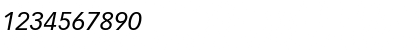 VectoraLH56 RomanItalic Font