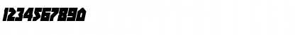 Arctic Guardian Condensed Italic Condensed Italic Font