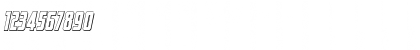 Captain Canaveral Outline Ital Outline Font Captain Canaveral Outline Ital Outline Font