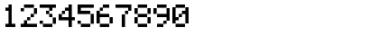 Casio fx-9860GII Regular Font Casio fx-9860GII Regular Font