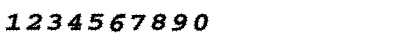 Chisel-Spiked-Extended Italic Font