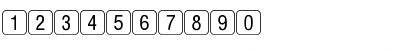 Dartworth Letter Keys Regular Font