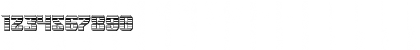 Federal Blue Chrome Regular Font Federal Blue Chrome Regular Font