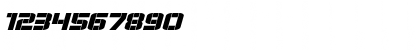Force Commander Expanded Italic Expanded Italic Font
