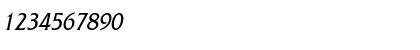 Franco-Condensed Italic Font Franco-Condensed Italic Font