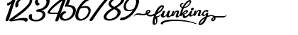 Funking Regular Font Funking Regular Font