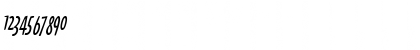 Hobby-Condensed Italic Font