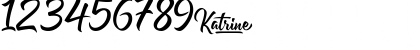Katrine Regular Font Katrine Regular Font