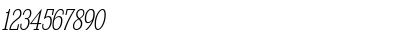 Kingsbridge Condensed ExtraLight Italic Font Kingsbridge Condensed ExtraLight Italic Font