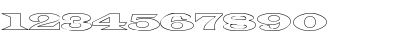Latin-WideExt-Normal Hollow Regular Font Latin-WideExt-Normal Hollow Regular Font