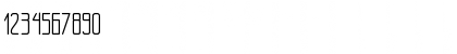 Minimal Thin Regular Font