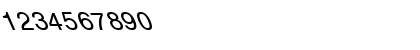 Monospace Lefty Regular Font